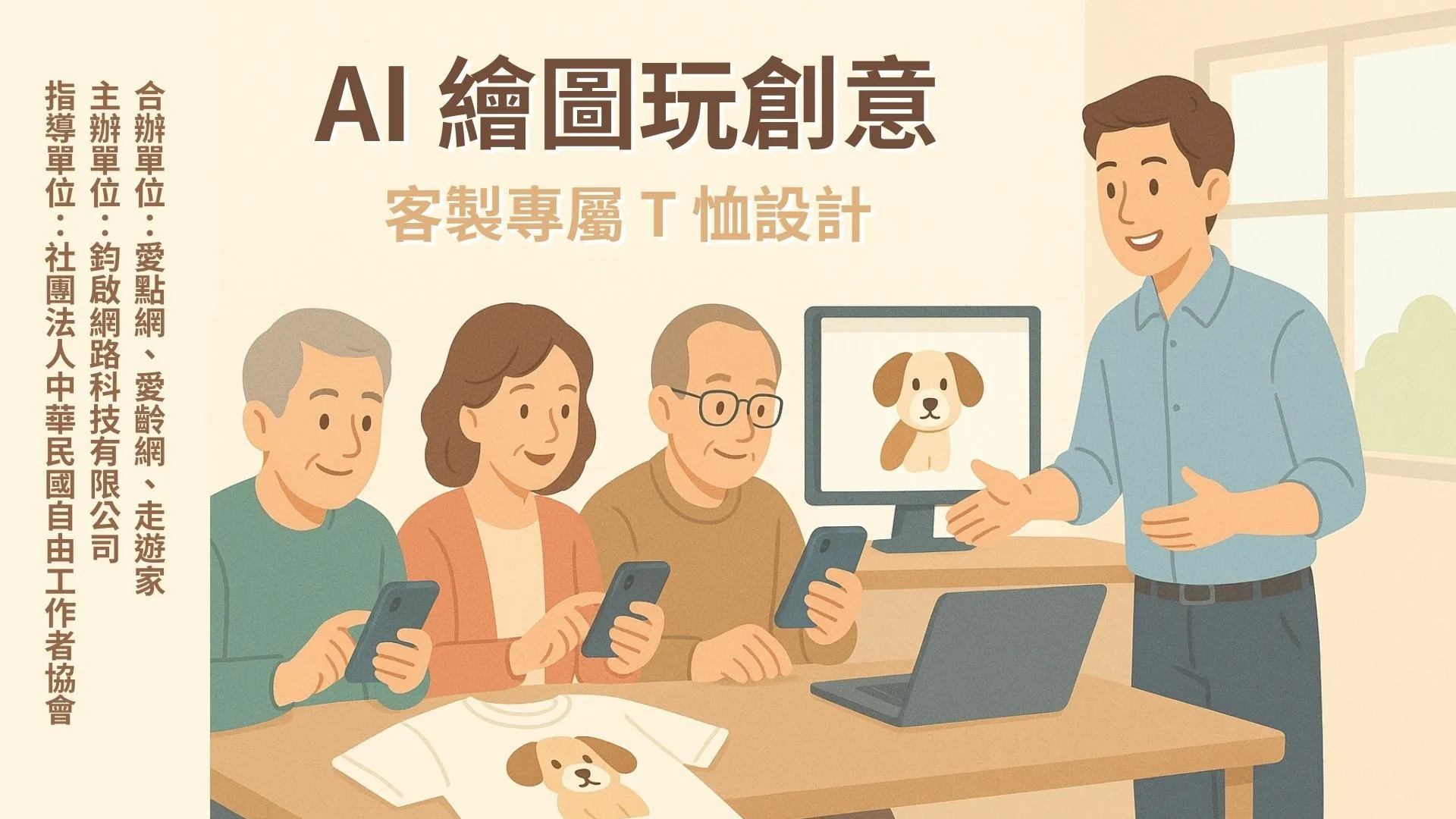 AI 繪圖玩創意 – 客製專屬 T 恤設計